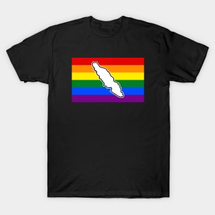 Vancouver Island BC - Rainbow Pride Flag - LGBTQ+ Love - Vancouver Island T-Shirt